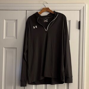 Under Armour Gray Quarter-Zip Jacket